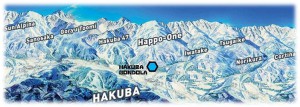 Hakuba Ski Resorts Map